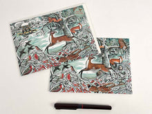 Load image into Gallery viewer, Angela Harding winter woodland A5 advent calendar