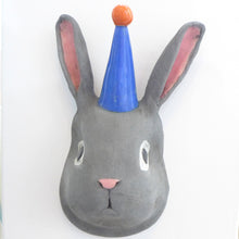 Load image into Gallery viewer, Bobby the rabbit wall hanging head