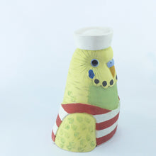 Load image into Gallery viewer, Jerry sailor budgie bust