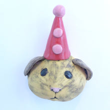 Load image into Gallery viewer, Chuckles the party hamster wall hanging head