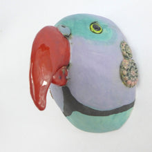 Load image into Gallery viewer, Patricia the parrot wall hanging head