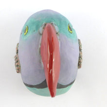 Load image into Gallery viewer, Patricia the parrot wall hanging head