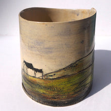 Load image into Gallery viewer, Large round vessel house on cliffs DB15