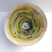 Load image into Gallery viewer, Large footed round dish houses on the moor DB20