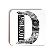 Load image into Gallery viewer, D for Dartmouth Coaster