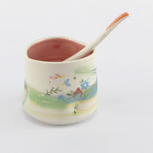 Load image into Gallery viewer, Heart dish with spoon pink