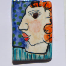 Load image into Gallery viewer, Ceramic brooches