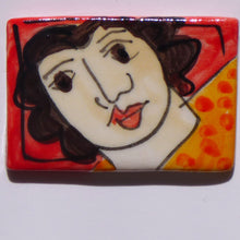 Load image into Gallery viewer, Ceramic brooches