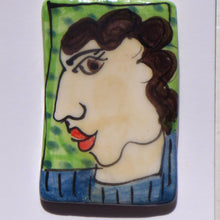 Load image into Gallery viewer, Ceramic brooches