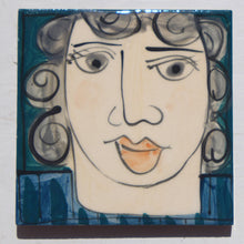 Load image into Gallery viewer, Blue face coasters