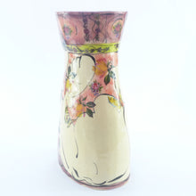 Load image into Gallery viewer, Figure medium pink and purple vase