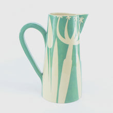 Load image into Gallery viewer, Jade hedgerow cone jug