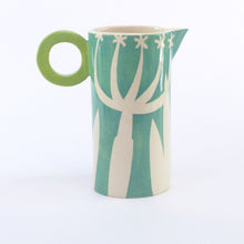 Load image into Gallery viewer, Jade green hedgerow tall baby jug vs 2