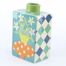 Load image into Gallery viewer, Medium rectangular bottle vase