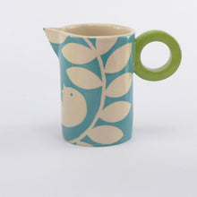 Load image into Gallery viewer, Turquoise ava bird baby jug