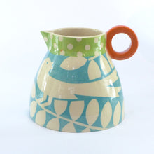 Load image into Gallery viewer, Turquoise ava fat jug