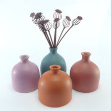 Load image into Gallery viewer, Deep orange posy vase LB135