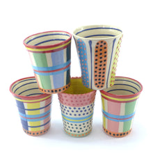 Load image into Gallery viewer, Stripes beaker no 1