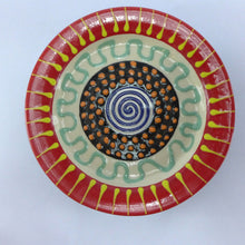 Load image into Gallery viewer, Red spotty side plate