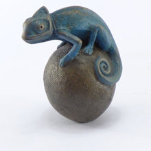 Load image into Gallery viewer, Chameleon on a ball