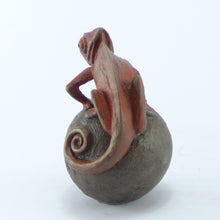 Load image into Gallery viewer, Chameleon on a ball