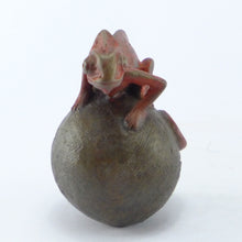 Load image into Gallery viewer, Chameleon on a ball