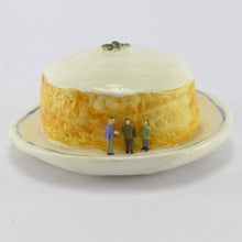 Load image into Gallery viewer, 3 people discussing what to do with the giant bee