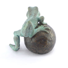 Load image into Gallery viewer, Medium frog on ball