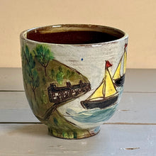 Load image into Gallery viewer, Regatta tea bowl 1289