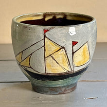 Load image into Gallery viewer, Lighthouse tea bowl 1290