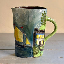Load image into Gallery viewer, The big house oval form jug 1294