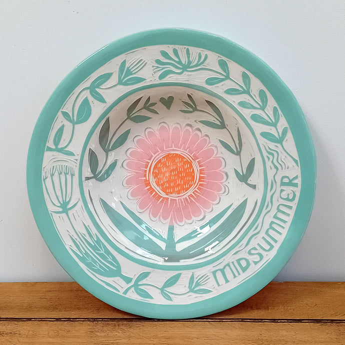 Midsummer bowl aqua