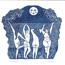 Load image into Gallery viewer, Moondance riso print