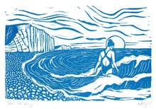 Load image into Gallery viewer, Seas the Day riso print