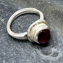 Load image into Gallery viewer, Pink tourmaline ring in angelica setting