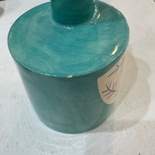 Load image into Gallery viewer, Turquoise large bird vase