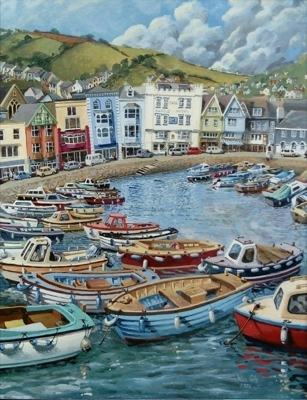 The Boatfloat Original Painting