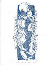 Load image into Gallery viewer, Wild Women Make a Splash riso print