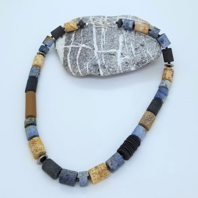 Blue Dumortierite Necklace CB16