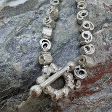 Load image into Gallery viewer, Small silver cinnamon swirl necklace