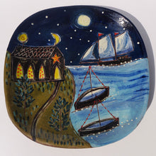 Load image into Gallery viewer, Night sail plate 1007