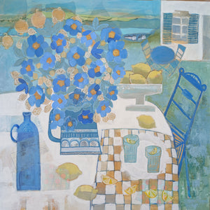Meconopsis and lemonade