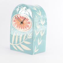 Load image into Gallery viewer, Tall orange blossom clock