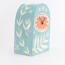 Load image into Gallery viewer, Tall orange blossom clock