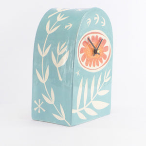 Tall orange blossom clock