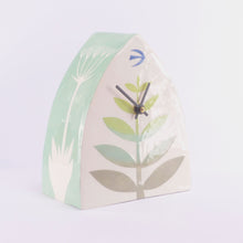 Load image into Gallery viewer, Fern clock green