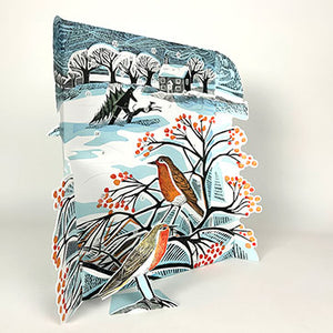 Angela Harding bringing back the tree robin advent calendar