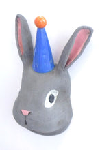 Load image into Gallery viewer, Bobby the rabbit wall hanging head
