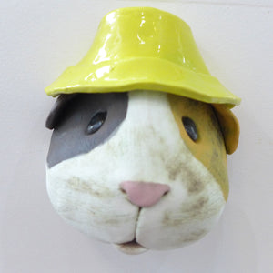 Norman wall hanging guinea pig head