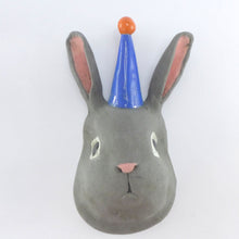 Load image into Gallery viewer, Bobby the rabbit wall hanging head